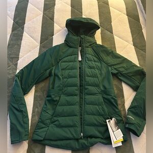 Lululemon Women’s Size 10 Down for It All Jacket in Everglade Green NWT